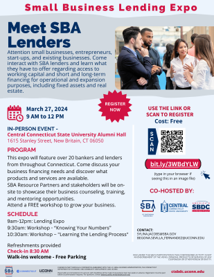 MARCH 2025 SBA LENDERS EVENT