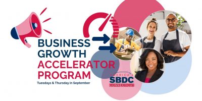 Promotional image for Business growth Accelerator Program