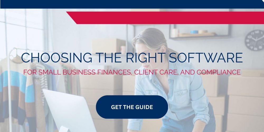 PROMOTIONAL IMAGE FOR A GUIDE TO CHOOSING THE RIGHT SOFTWARE
