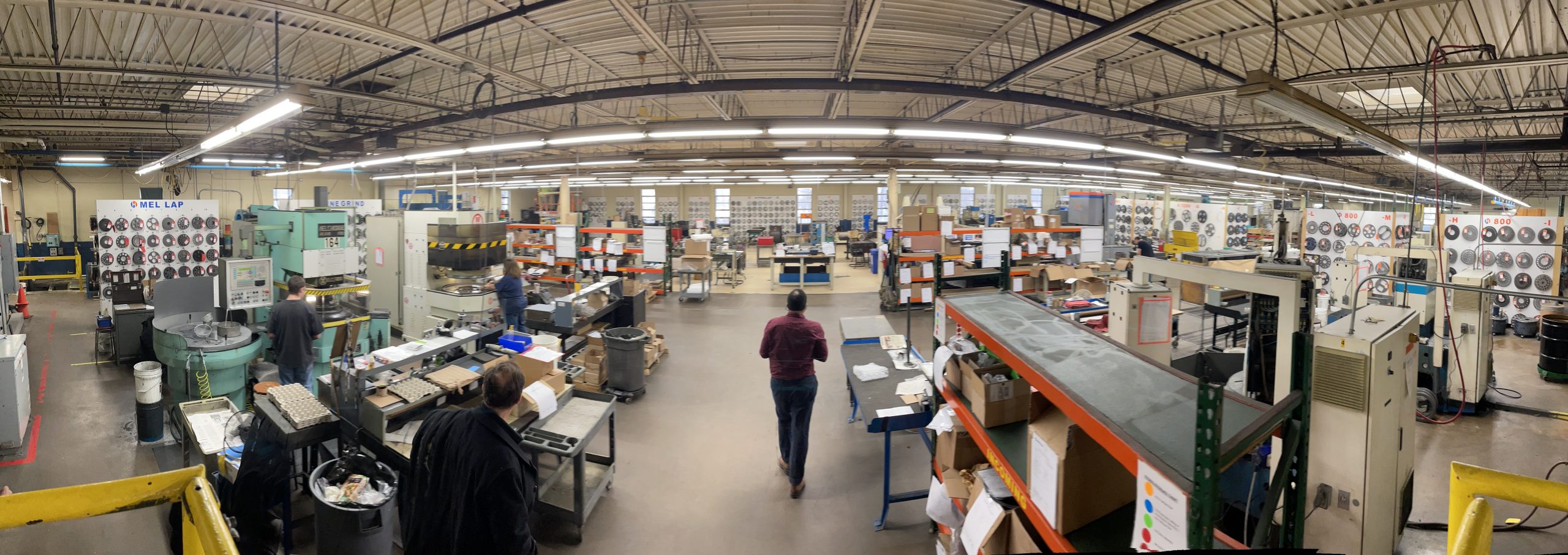 Factory floor of Hygrade Precision Solutions
