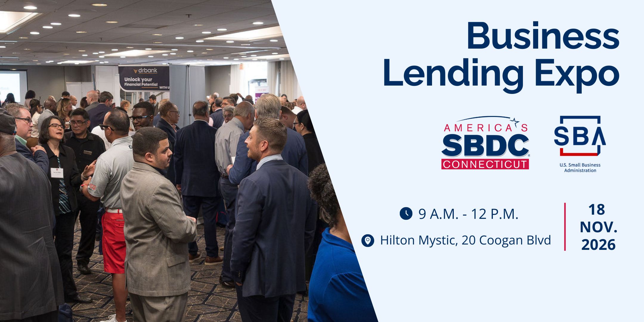A promotional episode for the Business Lending Expo on Nov. 18 in Mystic from 9 a.m. -12 p.m.
